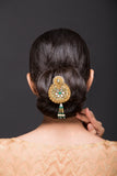 Juda Pin With Green Stones