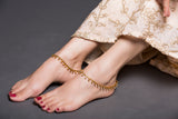 Gold Drop Anklet