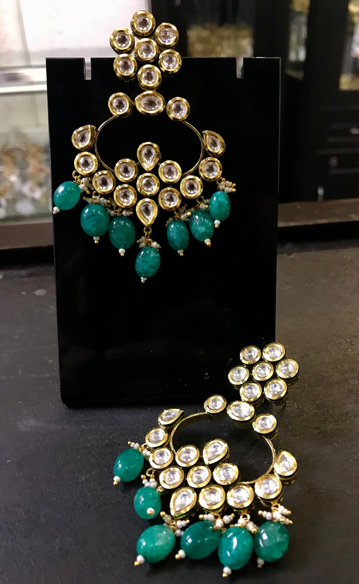 Lab-Created Emerald Stud Earrings Sterling Silver | Kay