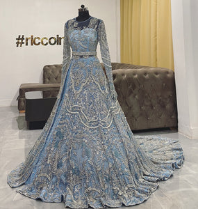 Couture Pakistani embroidery gown