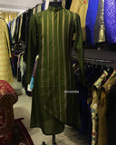 Chandelier silk kurta