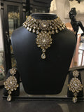 Copper finish Kundan choker